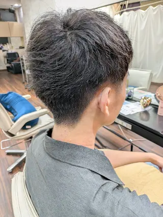 メンズ 大人女性カット/ヘア セット✨️片本🌸のヘアスタイル