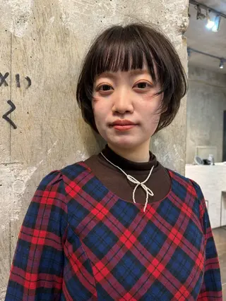 ショート 松井美樹/似合わせ ガーリー・韓国のヘアスタイル