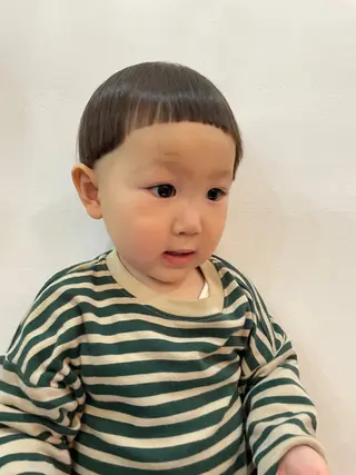 キッズ mopa りこのヘアスタイル