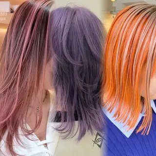 ロング 🫧似合わせ×透明感 ケアカラー清野🫧のヘアスタイル