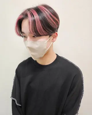 メンズ カラー 札幌韓国メンズ 🇰🇷YUITOのヘアスタイル