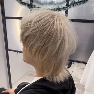 メンズ Marin暖色カラー 💗メンズ大歓迎のヘアスタイル
