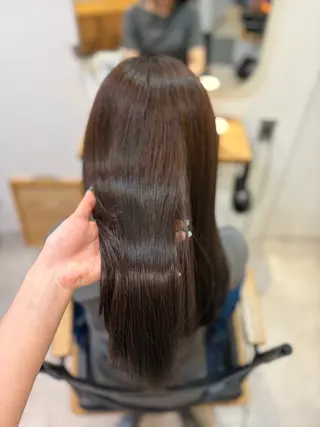 ロング パーマ 透明感うる艶カラー ￤コユキ🫧💞のヘアスタイル
