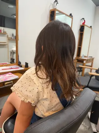 セミロング キッズ Meteor 店長 祝田涼太のヘアスタイル