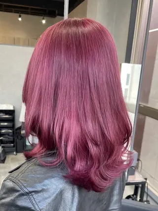カラー りこ / 透明感カラー🎀🫧のヘアスタイル