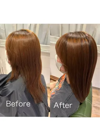 ロング 舟根 大夢のヘアスタイル