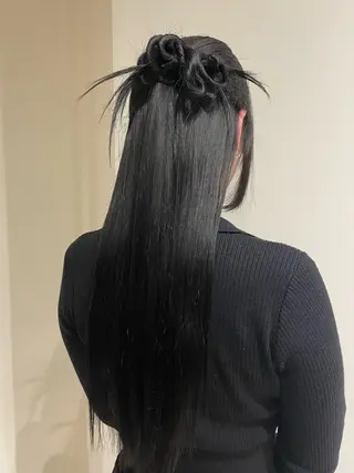 ロング カラー ヘアアレンジ izumi /渋谷のヘアスタイル