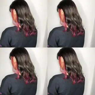 ロング カラー あさだ しゅうたろうのヘアスタイル