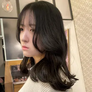 ミディアム ヘアアレンジ fifth_ 海空 mikuのヘアスタイル