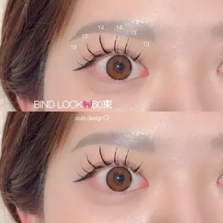 マツエク・マツパ CreBiA🎀 ayaのマツエク・マツパデザイン
