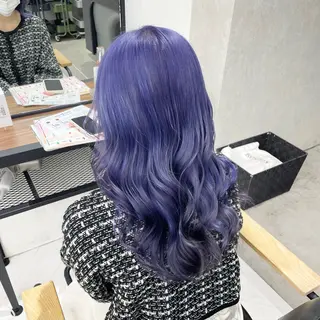 セミロング カラー パーマ ヘアアレンジ メンズ mona/ ストレートスタイル✨のヘアスタイル