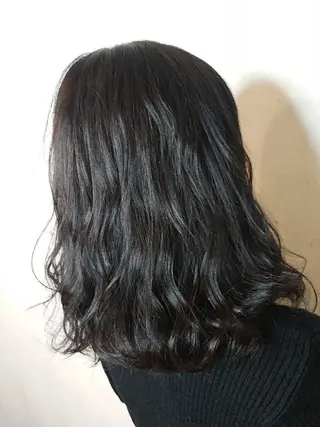 ミディアム Cecilhair 店長松本のヘアスタイル