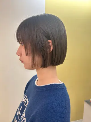 ショート hubhair レイヤー/透明感のヘアスタイル