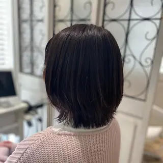 ショート カラー メンズ キッズ ✂︎ショート、ボブ、 レイヤー🩵YUMIのヘアスタイル