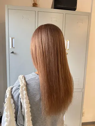 ロング 透明感カラー🫧 🍒久留米美容室のヘアスタイル