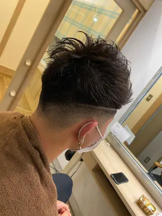 メンズ EARTH 榎本のヘアスタイル