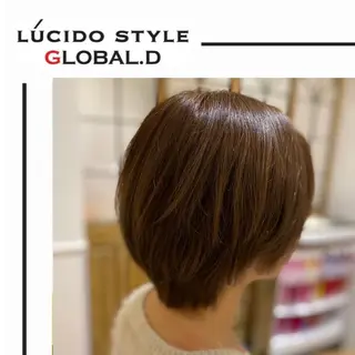 ショート カラー パーマ ヘアアレンジ メンズ キッズ ✂︎ショート、ボブ、 レイヤー🩵YUMIのヘアスタイル