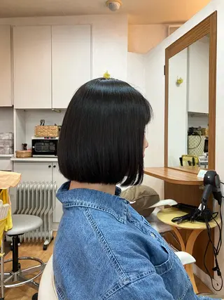 ショート 白髪染め/ 髪質改善//湯浅貴子のヘアスタイル
