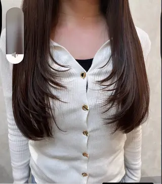 ロング 小川 龍馬のヘアスタイル