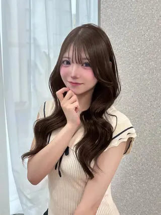 ロング カラー 天神美容室 🎀hinaのヘアスタイル