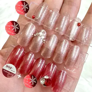 ネイル モチの良さ◉ フィルインネイル♡のネイルデザイン