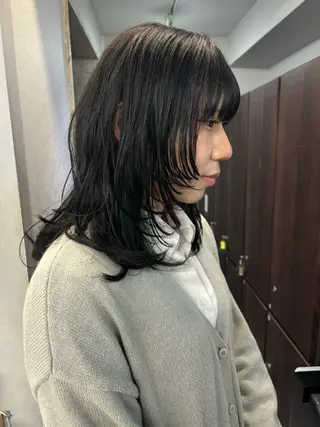 ミディアム カラー 💟Opus // Mizuki🐕のヘアスタイル