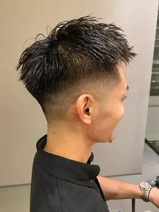 ショート メンズ unopulir 景山 凌のヘアスタイル