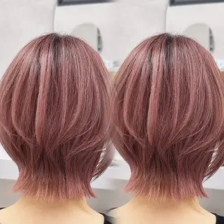 ショート カラー ✨NOAHLNOVA レイヤー・カラー✨のヘアスタイル