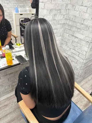 ロング 似合わせハイトーン ⚜️ちづるのヘアスタイル