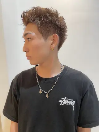 ショート メンズ keshiki 大名のヘアスタイル
