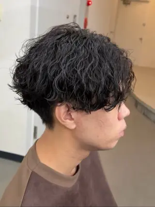 ショート 🔥無料メンズカット メンズパーマ／はるとのヘアスタイル