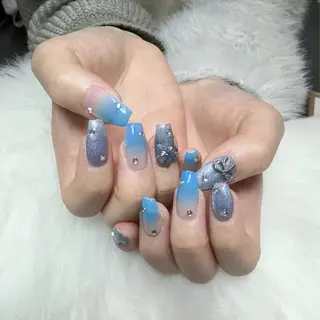 ネイル 🎀nana🫧 ワンホンネイル🎀のネイルデザイン