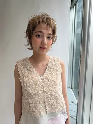 ショート つやカラー×髪質改善 /NAMIのヘアスタイル