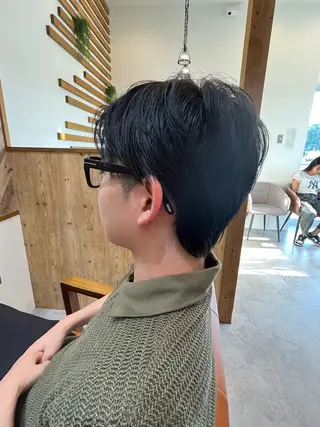 パーマ メンズ 伊藤 颯太のヘアスタイル