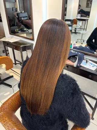 ロング 毛利 拓夢のヘアスタイル