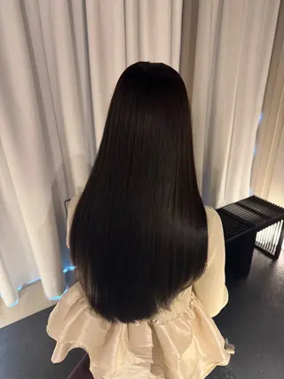 ロング 梅雨の美髪矯正×艶髪 /賀川サトシのヘアスタイル