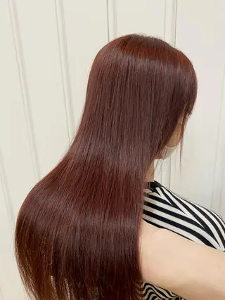 ロング カラー ショート& パーマ　坂本のヘアスタイル