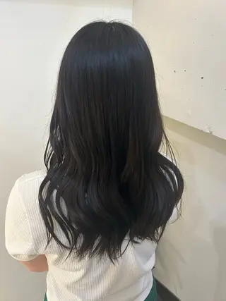セミロング 韓国ヘアー🇰🇷 MIWAのヘアスタイル