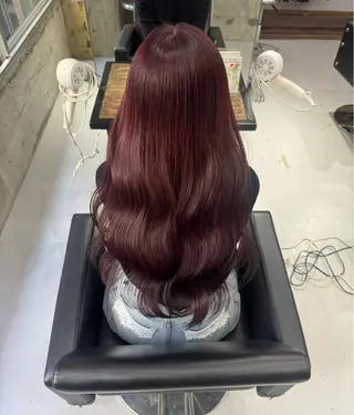カラー 河野 朱里のヘアスタイル
