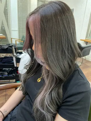 ロング 下林 雅明のヘアスタイル