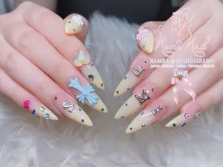 セミロング Linanail Nambaのマツエク・マツパデザイン