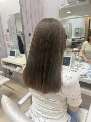 ロング カラー 🤎ベージュカラー/ 髪質改善/山岸🤎のヘアスタイル