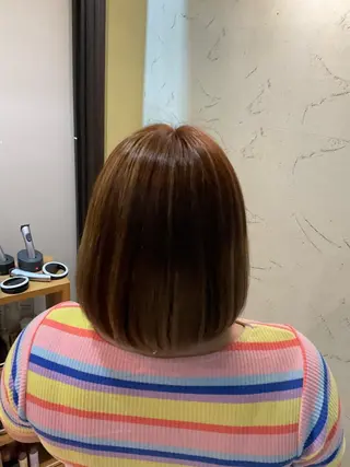 カラー 馬場 みきのヘアスタイル