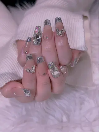 ネイル 長さだし専門店 M2 rikaのネイルデザイン
