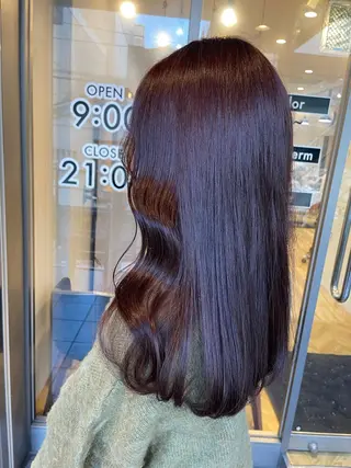 セミロング カラー ♡ yumaのヘアスタイル