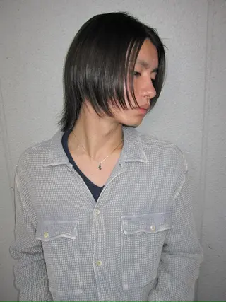 ミディアム メンズ Daiki メンズヘアのヘアスタイル