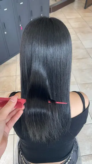 ロング カラー 淵野辺カラーモデル 募集🌼畔上のヘアスタイル