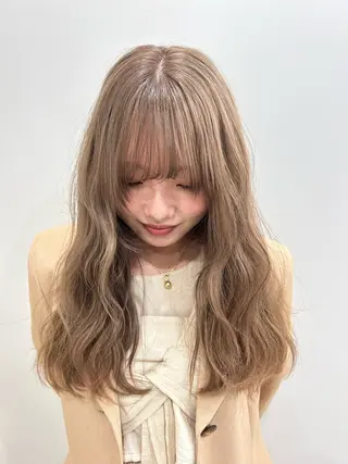 ミディアム hair&eye🎀 /momoKaのヘアスタイル