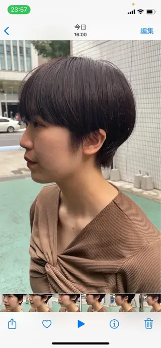 ショート 表参道【髪質改善】 宮嶋勇太のヘアスタイル