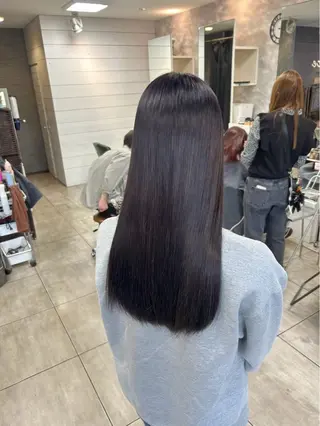 ロング カラー 本尾 空大のヘアスタイル